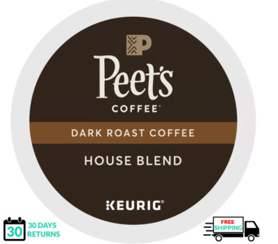    Peet's House Blend Coffee Keurig K-cups  