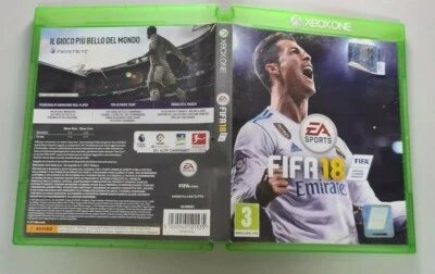 FIFA 18 FOOTBALL 2018 MICROSOFT XBOX ONE PAL EUR ITA ITALIANO ORIGINALE COMPLETO