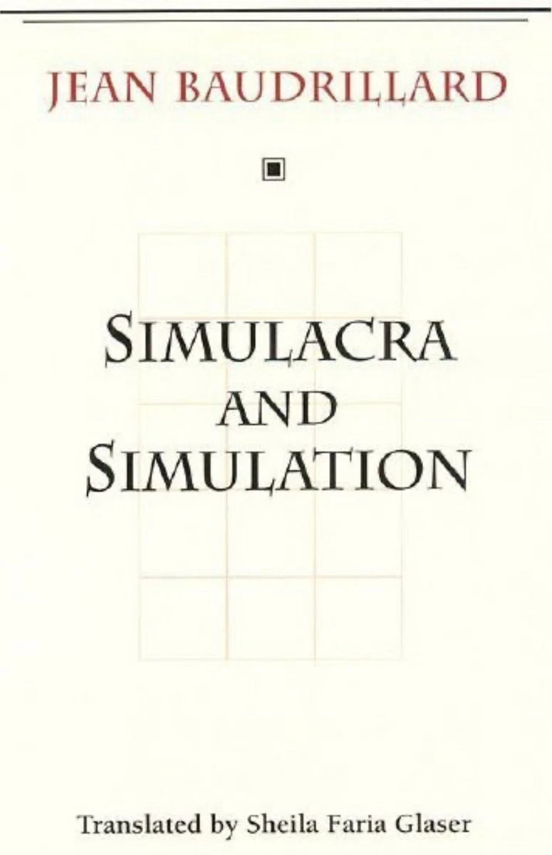 Simulacra and Simulation by Jean Baudrillard, 9780472065219, Paperback