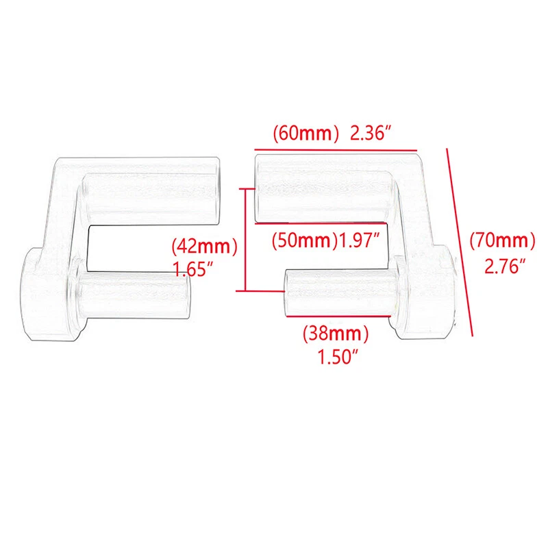Kit elevador de manillar para BMW R1200RT R1250RT 2014~20 agarre mover abrazadera de montaje 1-5/8" Foto 2 de 4