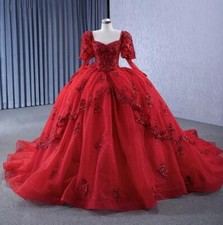 Luxury Princess Quinceanera Dresses with Long Sleeve Sparkly Applique Sequins