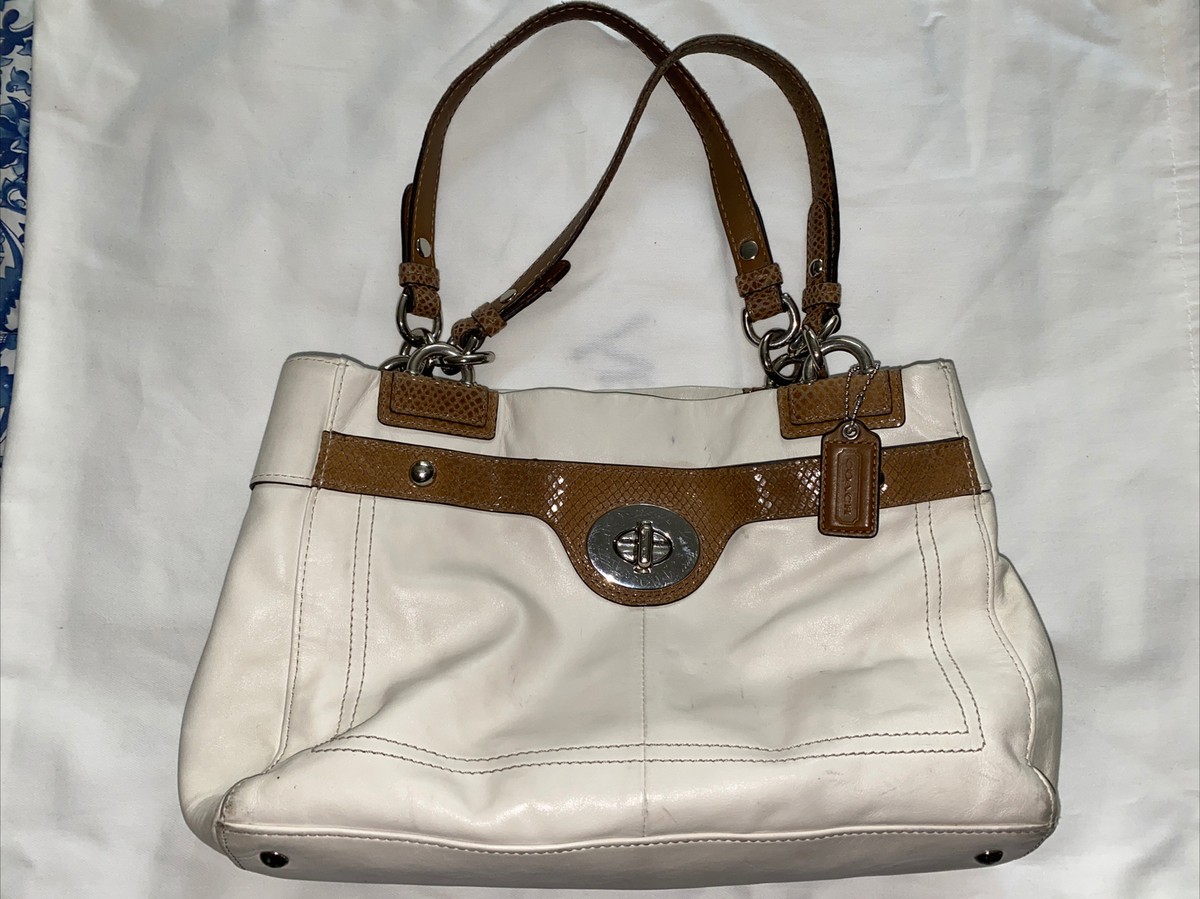 バッグ Coach Penelope Demi Pouch Turn Lock Bag Coach Penelope Demi Leather Turn Lock Bag Black Vintage