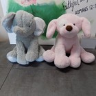 Puppy & Elephant Turn Key Motion Musical Baby Nursery Rhyme Wind Up Plush