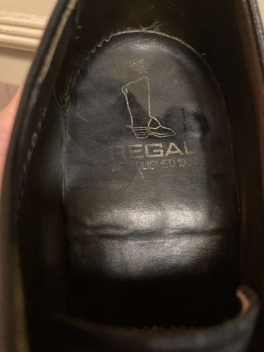vintage an・an no.14 REGAL BARRINGTON USA LEATHER LACE UP OXFORD POWER DRIVING BUSINESS