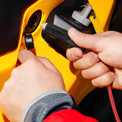 Cigarette Lighter Adapter Plug Extension Cord Outlet Splitter - 第 7/11 張圖片