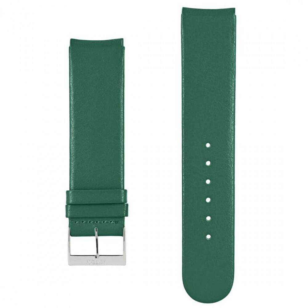 Bracelet montre Akteo 20 mm cuir vert primitif pour remplacer votre vieux bracelet usé