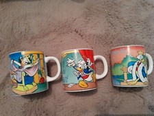 LOT DE 3 MUGS DISNEY- DONALD HYSTERICAL HISTORY COLLECTION - CLEOPADUCK -...