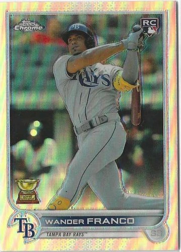 2022 Topps Chrome Wander Franco Rookie Card EBay