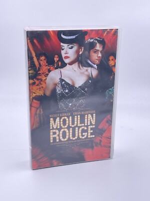 VHS Kassette - MOULIN ROUGE gebraucht zustand sehr gut