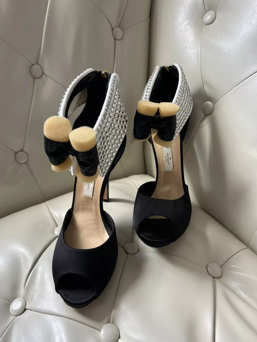 Black and white sales tuxedo heels