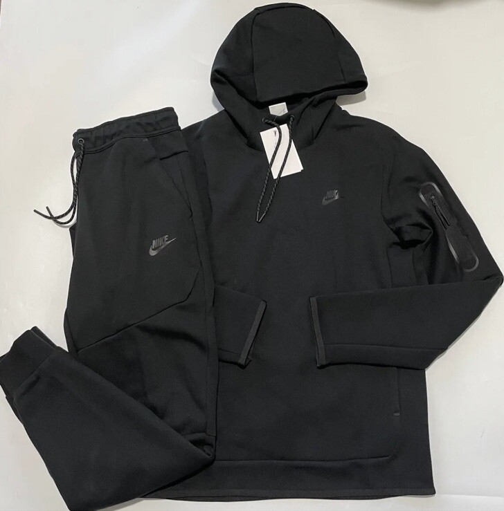 nike tech fleece tracksuit set mens