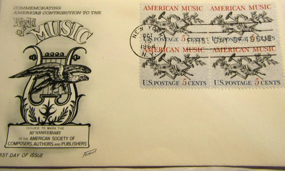 Lot of 3 Miscellaneous First Day Covers May 1969-Vintage - Image 2 of 4