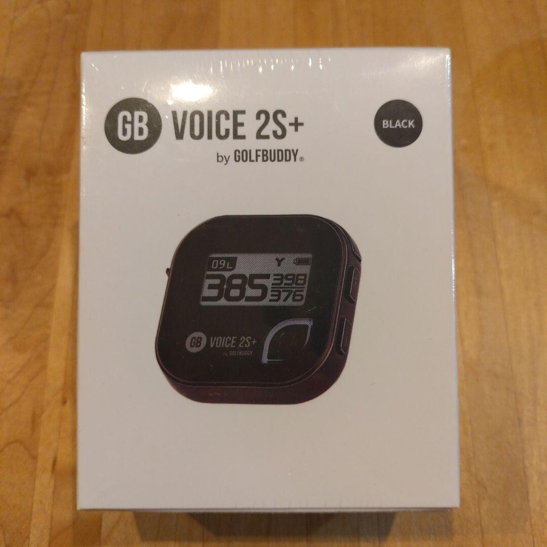 GolfBuddy GB Voice 2S+ Talking GPS Golf Rangefinder