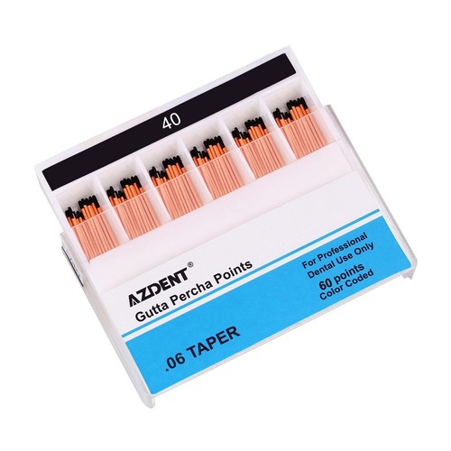 Dental Endo Absorbent Paper Points/Root Gutta Percha Points 0.02/04/06 15-80# F# - Picture 120 of 187