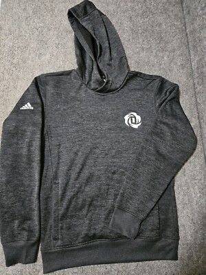 Adidas Derrick Rose Basketball Pullover Dark Gray Hoodie Size S