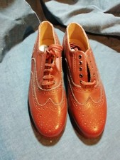 Neu aber Vintage RUFFS Brogue Schuhe Herren braun Gr&ouml;&szlig;e 8&1/2.