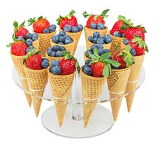 Ice Cream Cake Candy Acrylic Holder Wedding B...