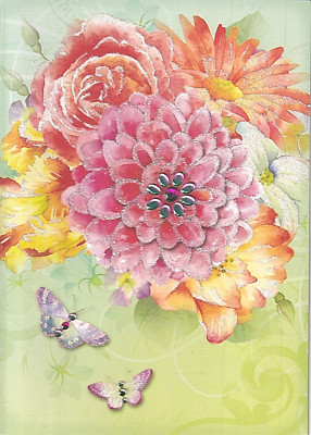 PAPYRUS MOTHERS DAY CARD NIP (MSRP $5.95) PEONY CARD (P19)