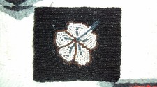 Beaded Coin Purse Flower Pattern