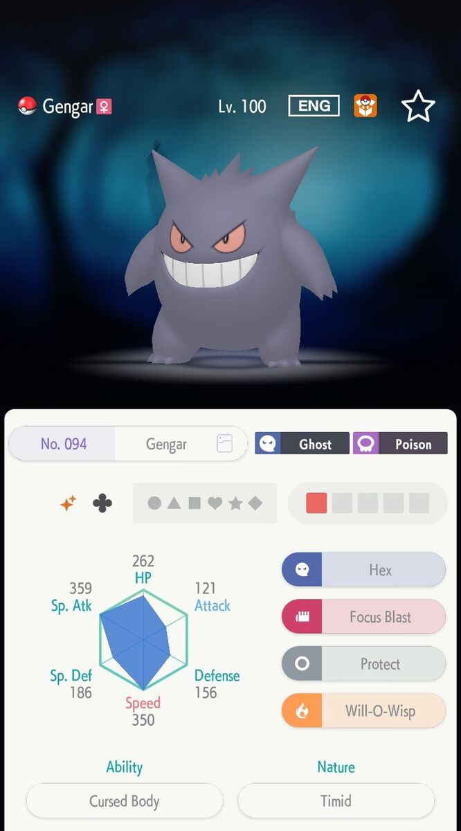 Finally, my shiny Gengar actually looks awesome : r/pokemongo