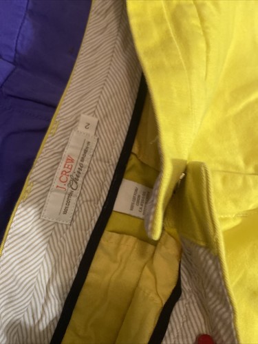 J Crew Tommy Hilfiger Chino Shorts Pants X 3 Size 2 A4 - Picture 2 of 5