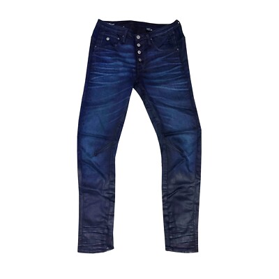 G-STAR Damen blau neu Arc 3D BTN niedriger Freund UVP £ 80