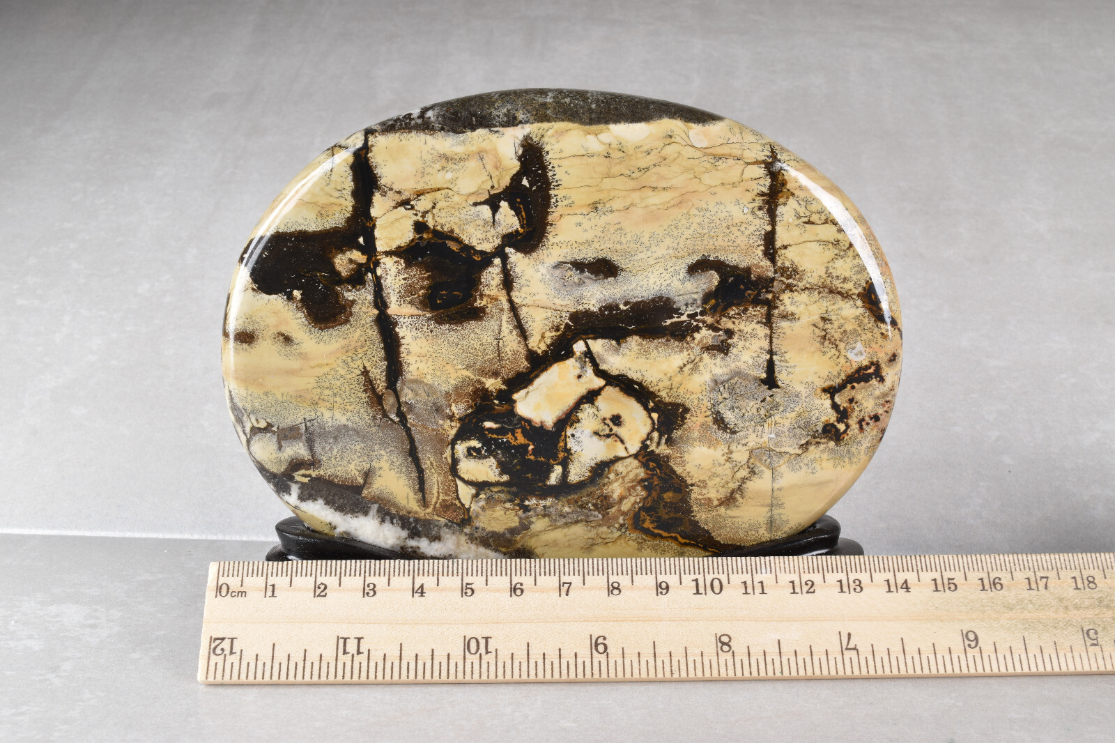 Large Chinese Picture Stone on Base 14.35cm 17005 eBay