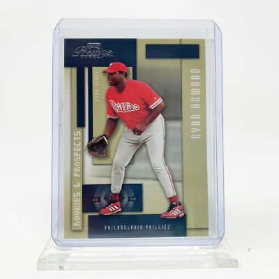 Ryan Howard Rookie Ryan Howard Rookie - 2004 Playoff Prestige - Philadelphia Phillies | eBay