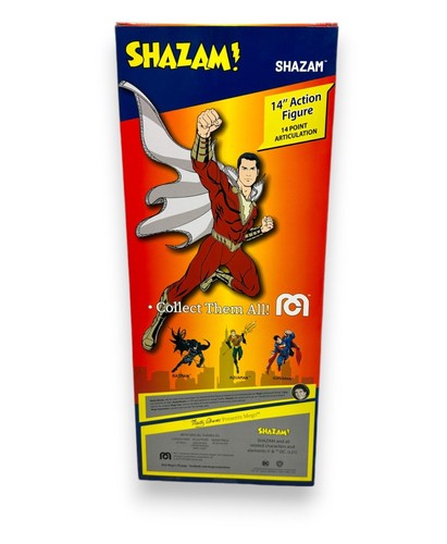 SHAZAM! Mego 14" Action Figure DC Comics Collectible 35.5cm, 14 joints to move - Picture 4 of 6