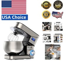 Powerful 1200W Electric Stand Mixer with Tilt-Head  Overheat Protection