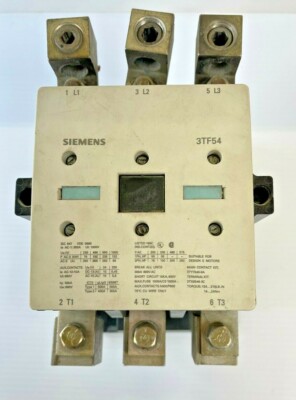 SIEMENS 3TF54 MAGNETIC CONTACTOR