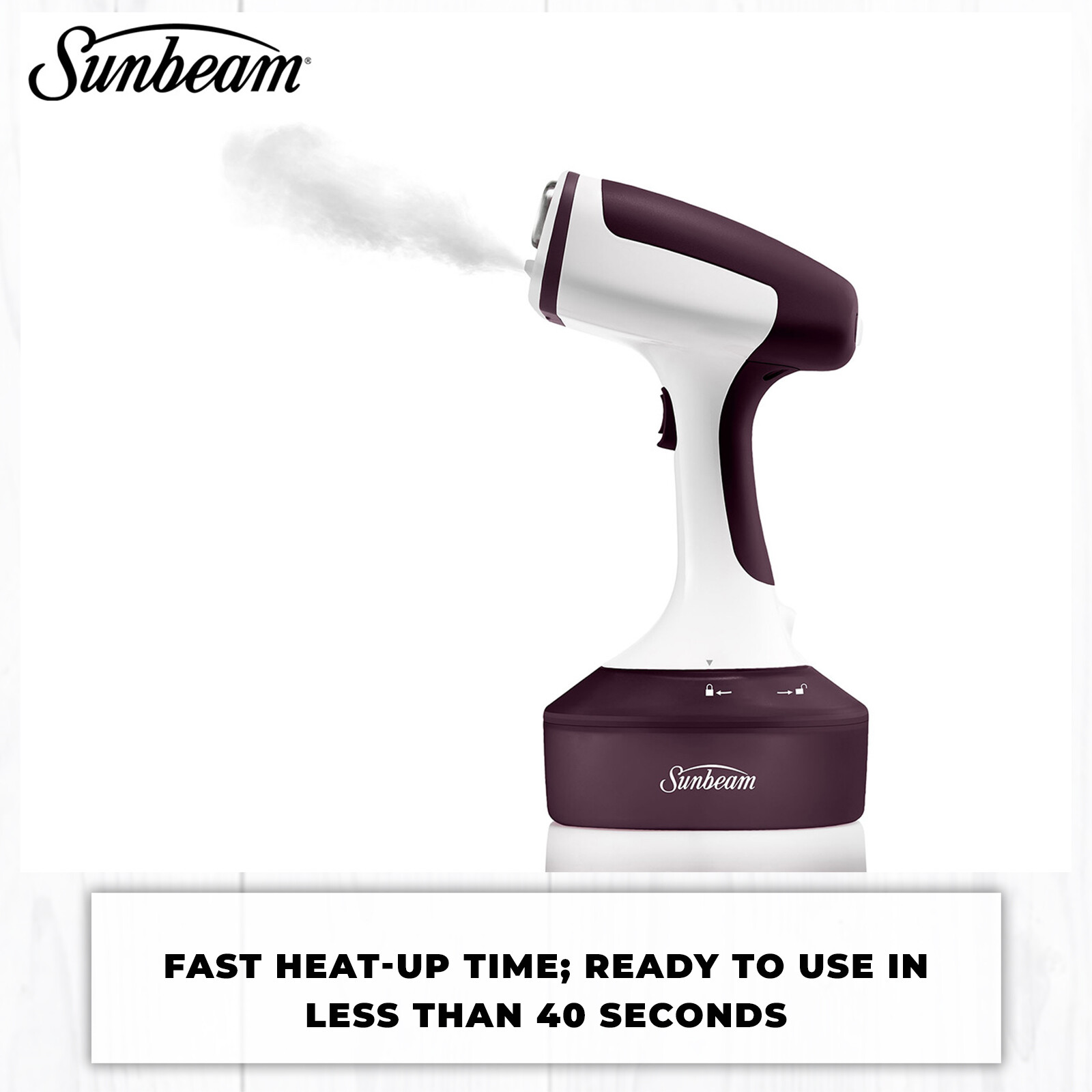 NEW Sunbeam Power Steam Handheld Garment Steamer SG1000 eBay