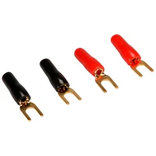 Gold Spade 16-14 AWG #8 2 Pair