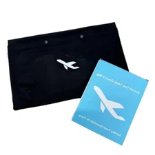 Airplane Tray Table Cover Back Seat Organizer & Storage By Folame