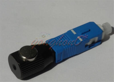 SC Bare Fiber Adapter Flange Fiber Round Type Adaptor #D3