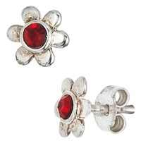 Ohrstecker Stecker Ohrringe Blume Blumen 925 Silber Ohrschmuck Silberohrstecker
