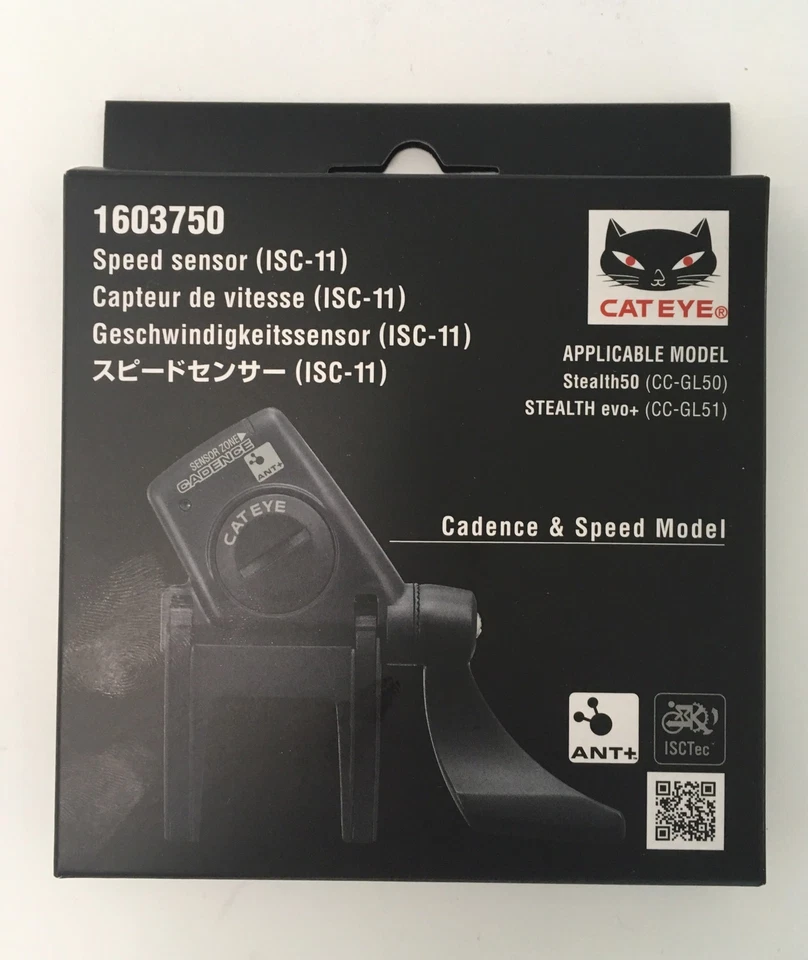 Sensor inalámbrico de velocidad/cadencia para computadora de ciclismo CATEYE ISC-11 ANT+ - NUEVO - Imagen 2 de 3
