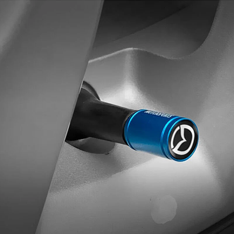 4PCS Metal Alloy Car Wheel Tire Air Valve Stem Cap Fits for Most Mazda Cars&SUVs Foto 3 de 4