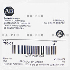 New Factory Sealed Allen-Bradley 700-C1 Allen Bradley Contact Cartridge 700C1