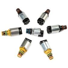 7x Set 6T40 6T45E Sliver Transmission Solenoid For Chevy Cruze LaCrosse Malibu