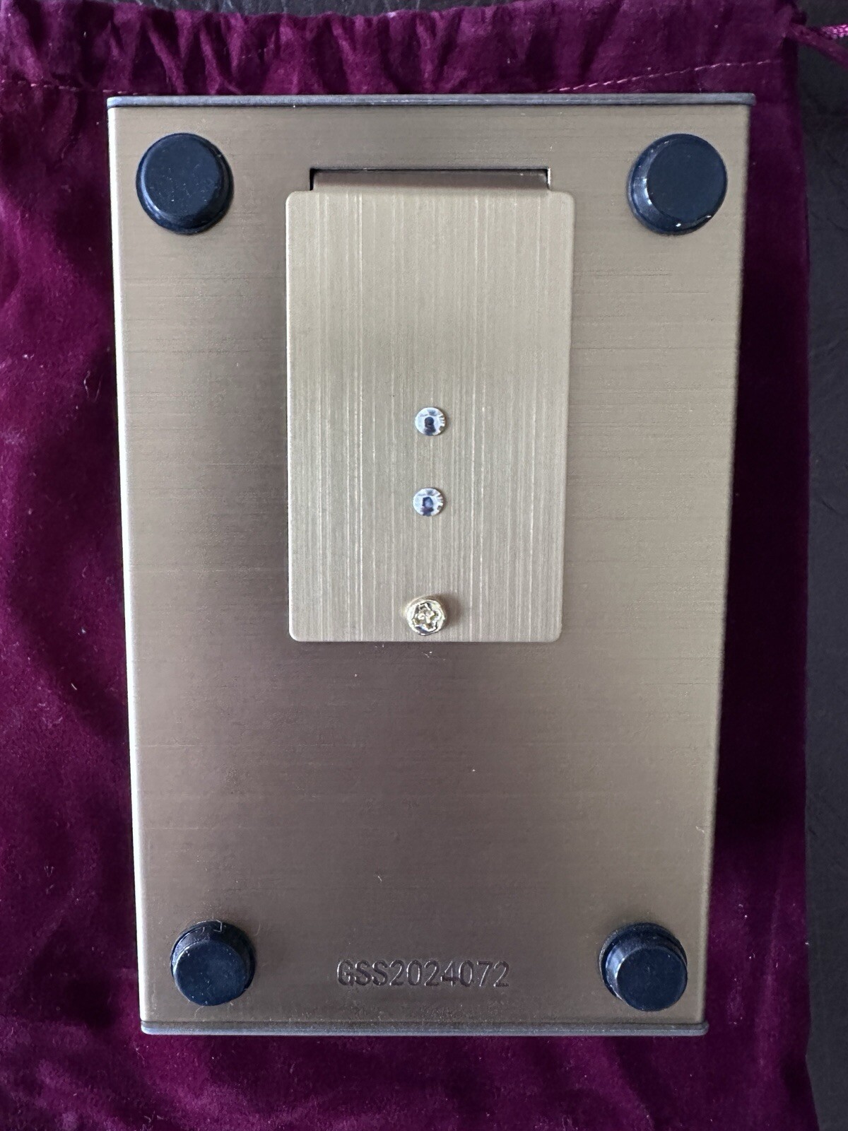 Electro Harmonix Golden Small Stone Phase Shifter Pedal Anniversary Edition