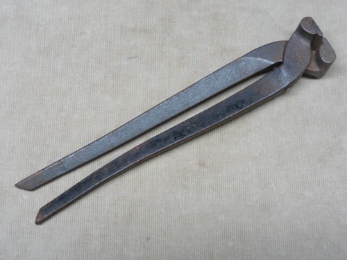 Todd's Patent Farrier End Nippers Blacksmith Pat'd Sept 26, 1876 W. Meriden CT - Picture 7 of 12