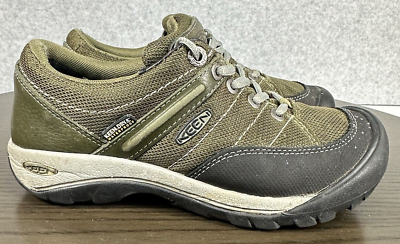 KEEN Presidio Sport Hiking Shoes Womens Size Green Mesh