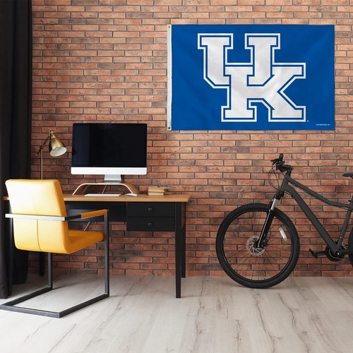 Kentucky Wildcats 3X5 Indoor Outdoor Banner Flag w/grommets for hanging - Picture 2 of 7