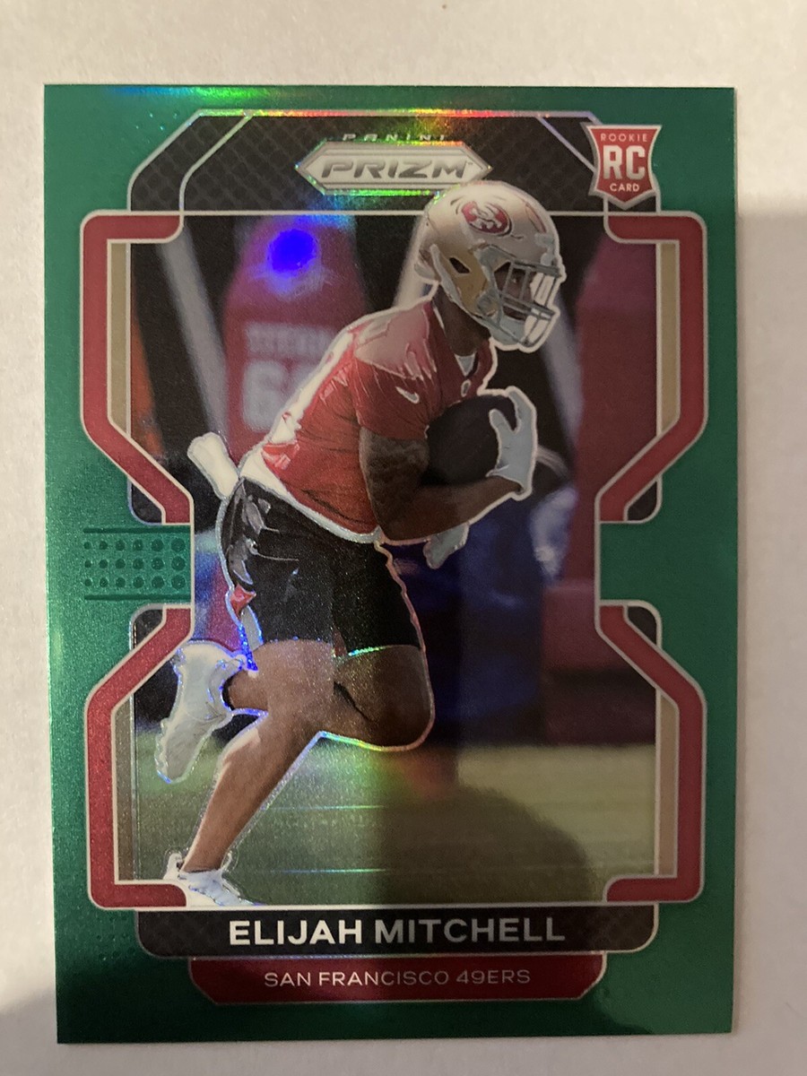 2021 Panini Prizm #399 Elijah Mitchell Green Rookie Prizm 49ers | eBay