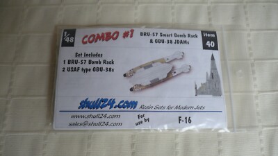 Shull24 BRU-57 Smart Bomb Rack & GBU-38 JDAMs COMBO #1