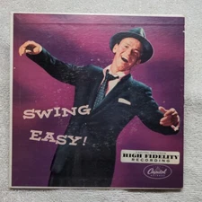 45 RPM Swing Easy! Part 1 Frank Sinatra PICTURE SLEEVE Capitol EAP 1-528
