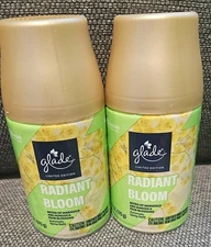 (2) GLADE Automatic Spray Refill - Radiant Bloom - LIMITED EDITION 6.2 fl oz