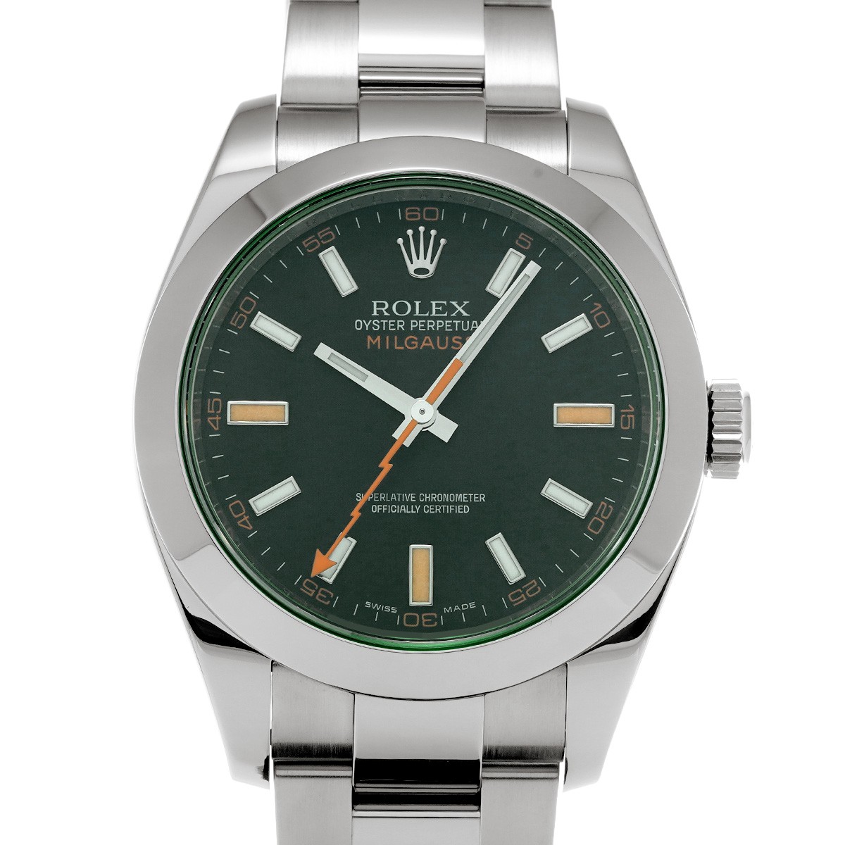 ROLEX Milgauss 116400GV black WATCH 739903