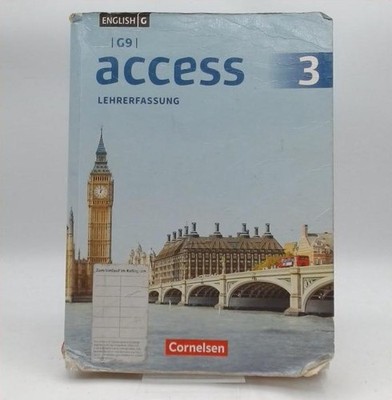 Access 3 G9 Lehrerfassung Lösungen zum Schülerbuch Schulbuch Akzeptabel